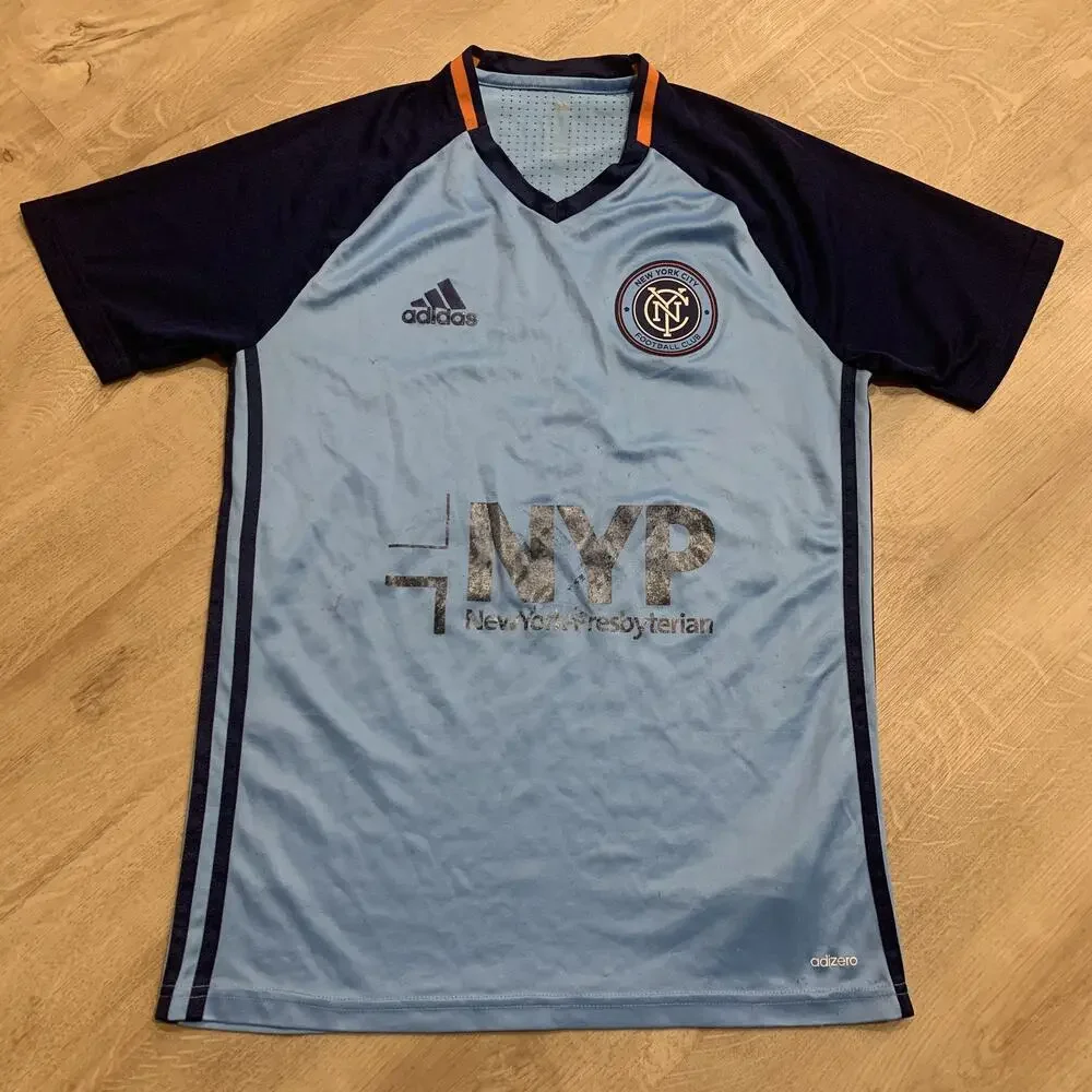 Adidas NYCFC New York City Football Club 2015 Soccer Jersey Men's Small S NYP